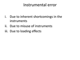 Instrumentation basics karthik anand UNIT - I
