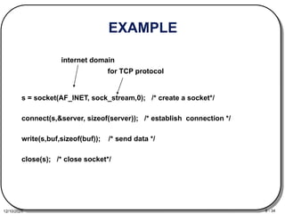 Internet Socket Example instrumentation. computer. networks.pptx