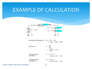 LISTEN..LEARN..THINK..ENJOY YOURSELF 29
EXAMPLE OF CALCULATION
 