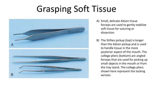 Instruments for oral surgery | PPTX