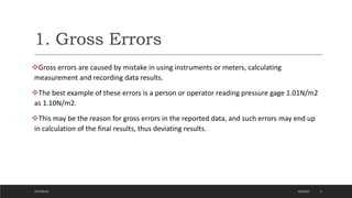 Lecture 04: Errors During the Measurement Process | PPT