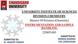 Sample Handiling Instrumentation & Sample Handling.pptx