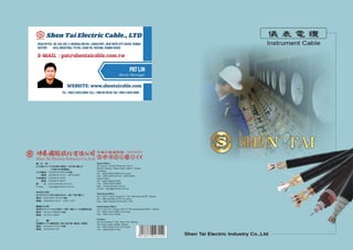 UL Instrument cable (By Shen Tai Electric Cable Co., Ltd)