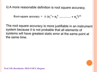 Prof. P.B. Borakhede, MGI-COET, Shegaon
 