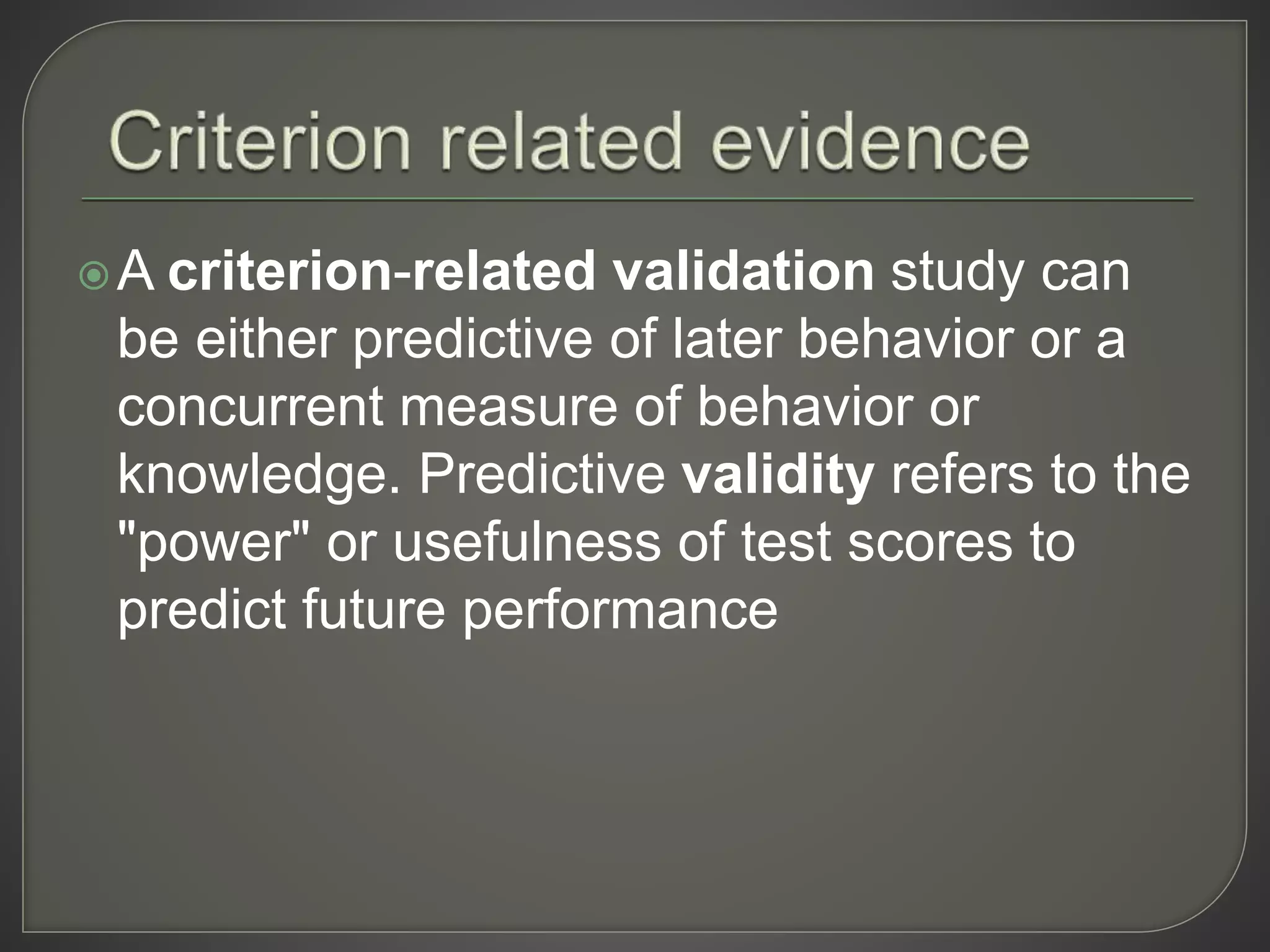 Instrument development and data analysis validation | PPTX
