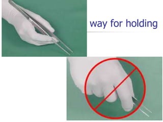 Correct way for holding
 