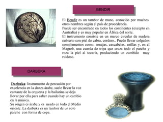 instrumentos arabes