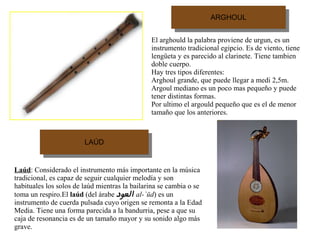 instrumentos arabes