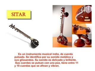 instrumentos hindues