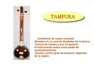 instrumentos hindues