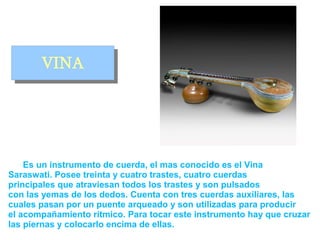 instrumentos hindues