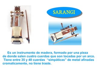 instrumentos hindues