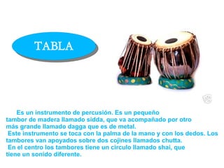 instrumentos hindues