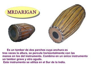 instrumentos hindues