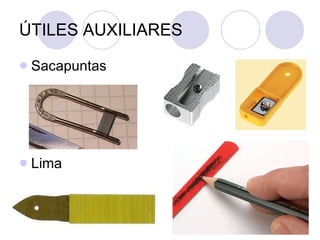 ÚTILES AUXILIARES Sacapuntas Lima 