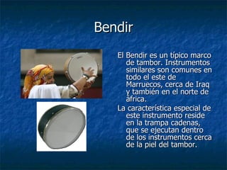Instrumentos africa y arabes | PPT