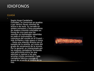 Instrumentos autóctonos colombianos | PPTX