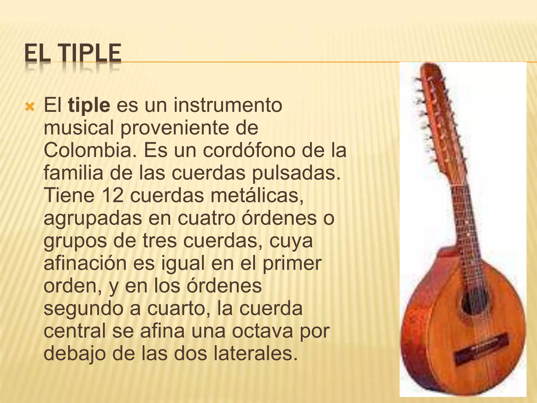 Instrumentos colombianos... | PPTX