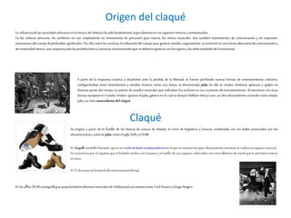 Origen del claqué 
La influencia de las sociedades africanas en la música de América ha sido fundamental, especialmente en...