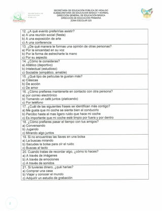 Instrumentos de  diagnóstico