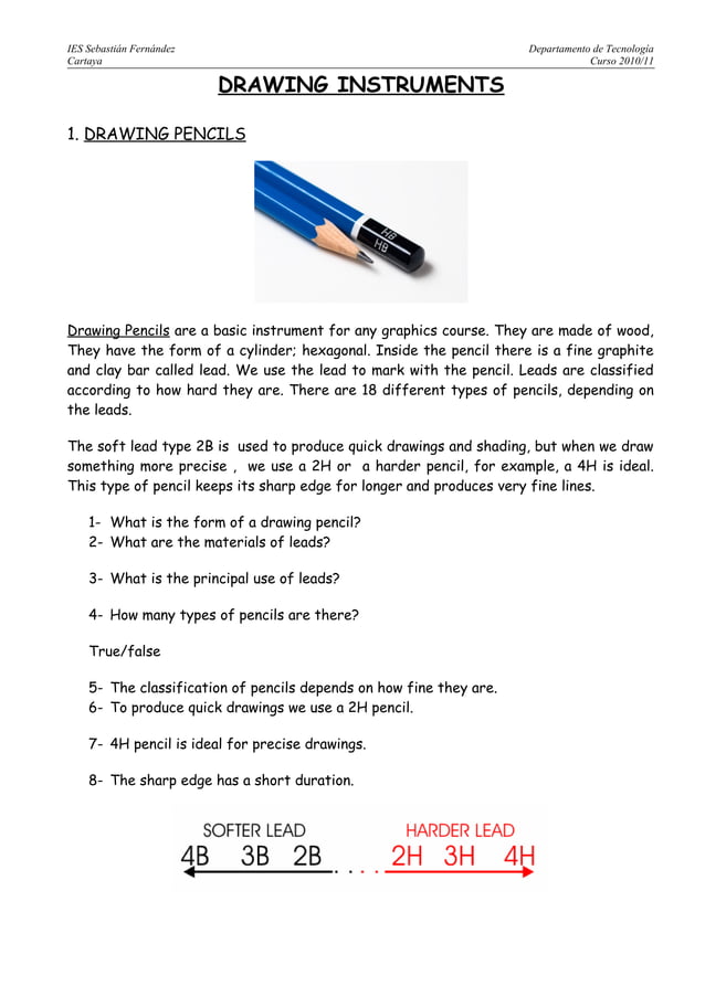 Drawing instruments PDF