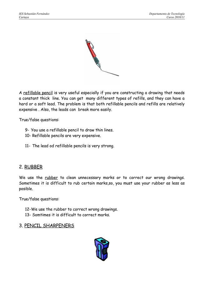 Drawing instruments PDF