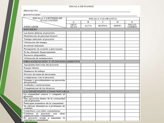 Instrumentos de evaluación