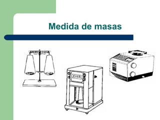 Medida de masas 