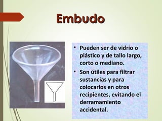Materiales de laboratorios | PPT