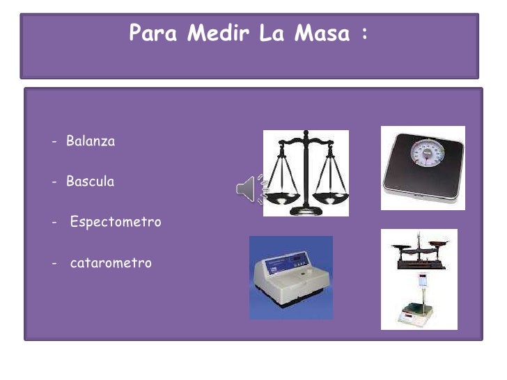 Metrología Título del sitio