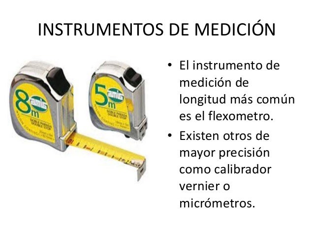 Instrumentos de medición