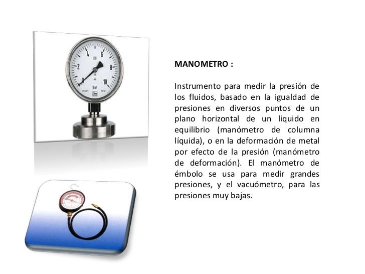 Instrumentos de medicion