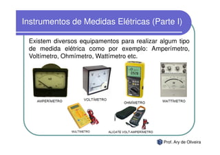 Instrumentos de Medidas Elétricas Slide 2