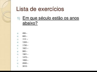 Instrumentos de medição do tempo