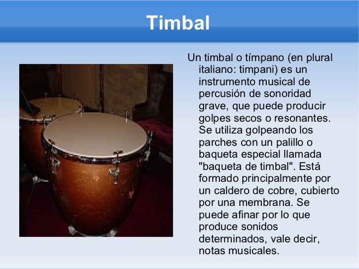 Instrumentos de orquesta