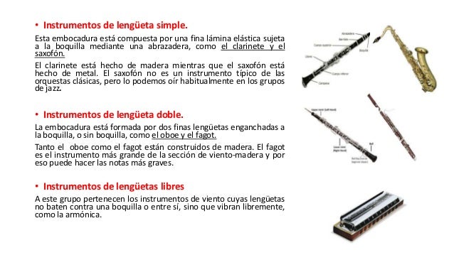 Instrumentos De Viento Madera