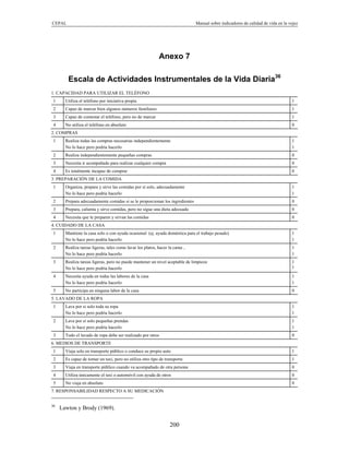 instrumentos de evaluacion de las actividades basicas de la vida diaria ...