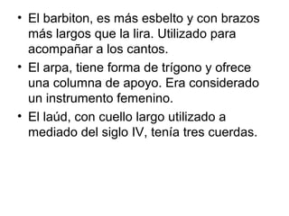 Instrumentos griegos | PPT
