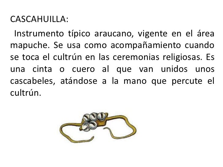 Resultado de imagen de cascahuillas instrumento