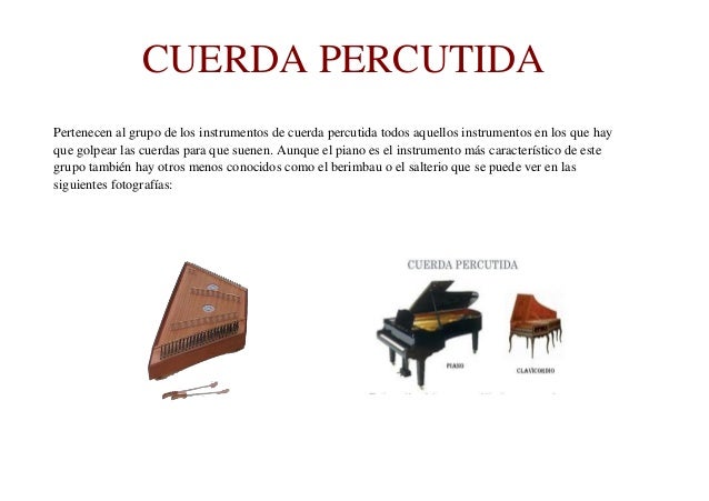 Instrumentos de cuerda percutida - ¡¡DEFINICIÓN + EJEMPLOS!!