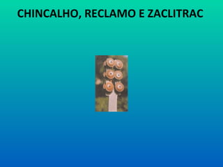 CHINCALHO, RECLAMO E ZACLITRAC