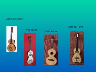 Viola Amarantina Viola Toeira Viola Beiroa Viola da Terra