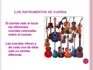 Instrumentos musicales | PPTX