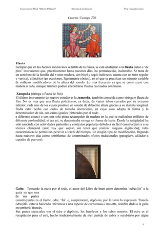 Instrumentos musicales de la edad media | PDF