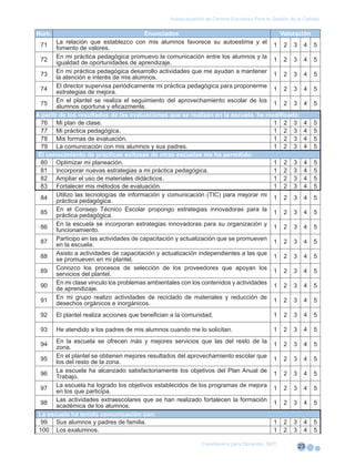 INSTRUMENTOS PARA LA AUTOEVALUACIÓN | PDF