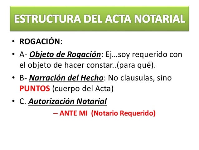 Instrumentos Públicos Parte 2- Acta Notarial