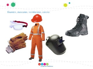Guantes, mascaras, vestimentas, cascos  