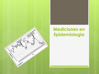 Mediciones en
Epidemiologia
 