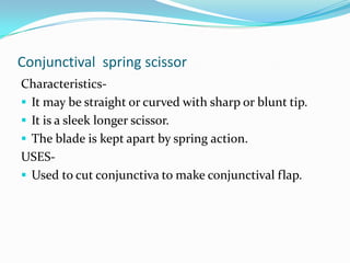  Extraocular surgery- squint & pterygium surgery.Enucleation & evisceration surgery