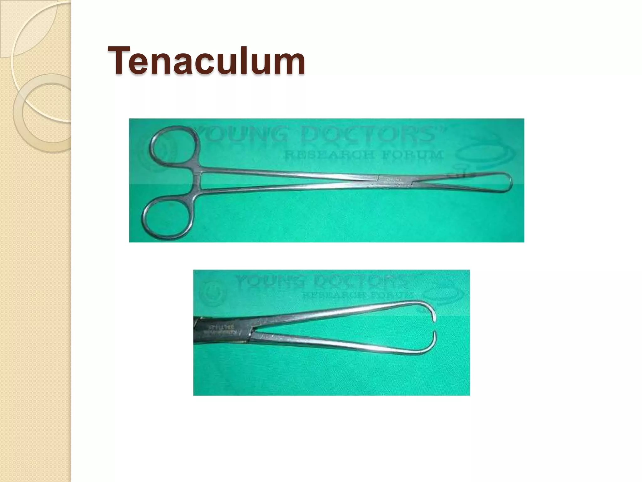 Tenaculum
 